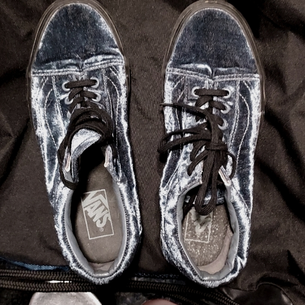 Women's blue vans